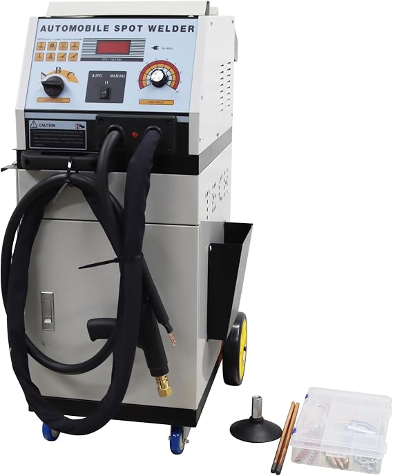 Spot Welder Steel Dent Pulling Machine Car Auto Repair Machine Stud Welder Dent Repair Kit, 220V