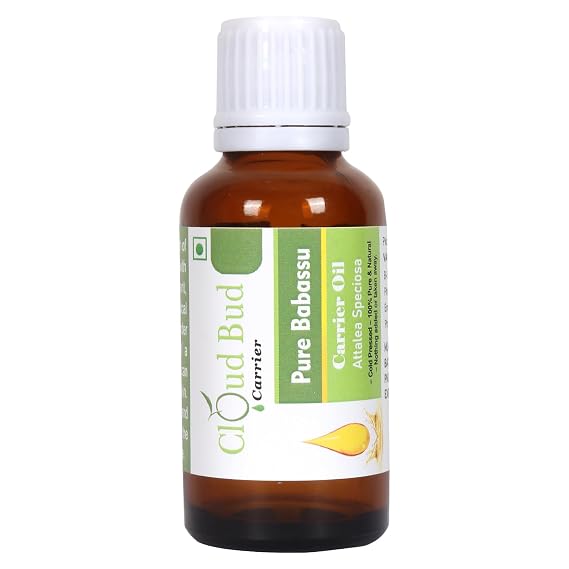 Pure Babassu Carrier Oil 100ml 3.38oz Attalea Speciosa 100% Pure and Natural Cold Pressed