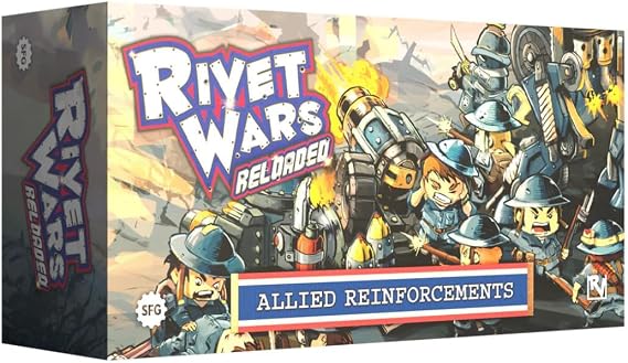 Steamforged Games Rivet Wars Reloaded: Allied Reinforcements Expansion