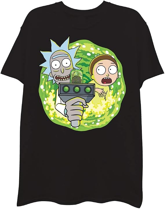 RICK AND MORTY Mens T-Shirt Mens Fashion Shirt - Rick & Morty Classic Tee