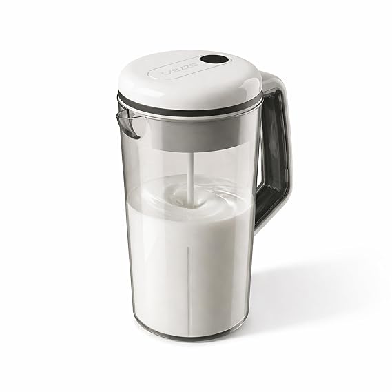 Baby Brezza Breastmilk and Formula One Step Mixer Pitcher, Portable | No Air Bubble Electric Mixing For Baby Milk For Baby Bottles - Large Capacity, Mix 28oz - Portable For Travel