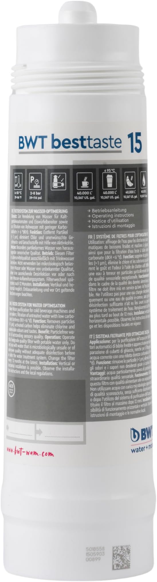 BWT Besttaste 15 (Besttaste S) Filter Cartridge