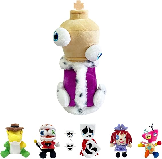 POPOYU Stuffed Doll,Jumper Plush Toys,Cute Soft Stuffed Figure Plush Doll for Kids Boys Girls TV fans Birthday