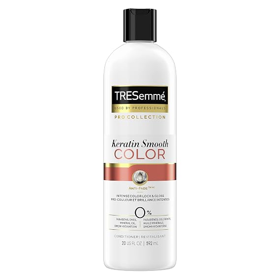 TRESemme Conditioner for Color Treated Hair Keratin Smooth Color that Prolongs Color and Extends the Time Between Coloring 20 oz