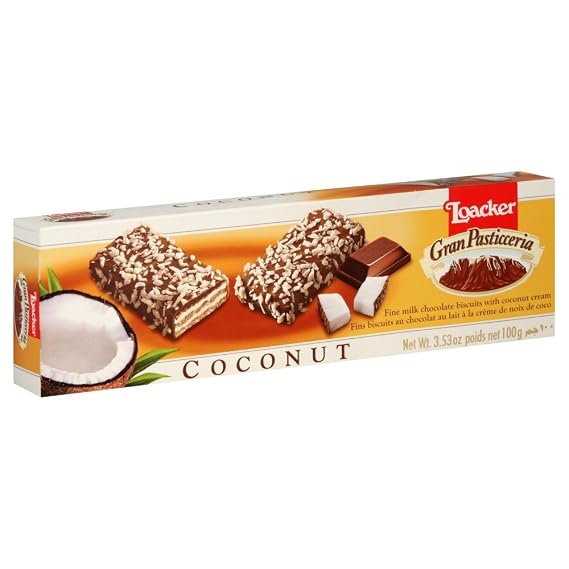 LOACKER Gp Coconut Biscuit, 3.53 GR