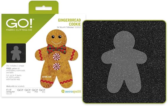 Accuquilt GO! Gingerbread Cookie Die