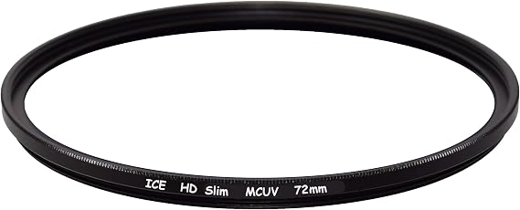 ICE 72mm HD Slim UV MC Ultraviolet Optical Glass Filter