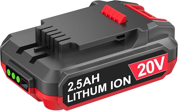 DTK Replacement for Bauer 20V Battery 2.5Ah - Compatible with Bauer Cordless Tools