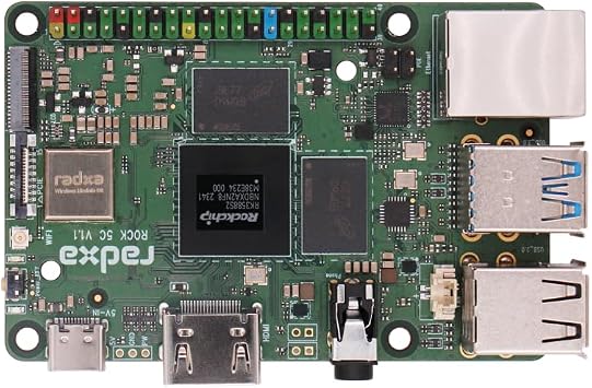 Radxa Rock 5C(Lite) RK3588S2, 8-core CPU SBC, HDMI with 8K Output, PCIe 2.1 1-Lane, Gigabit Ethernet, Single Board Computer Rock 5C 32GB