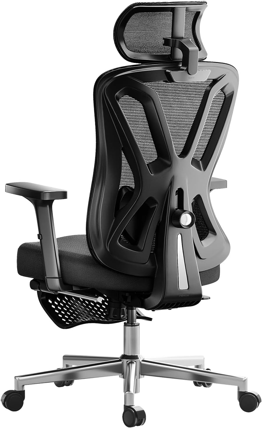 hbada ergonomic office chair desk chair with mattress spring support swivel computer chair with footrest