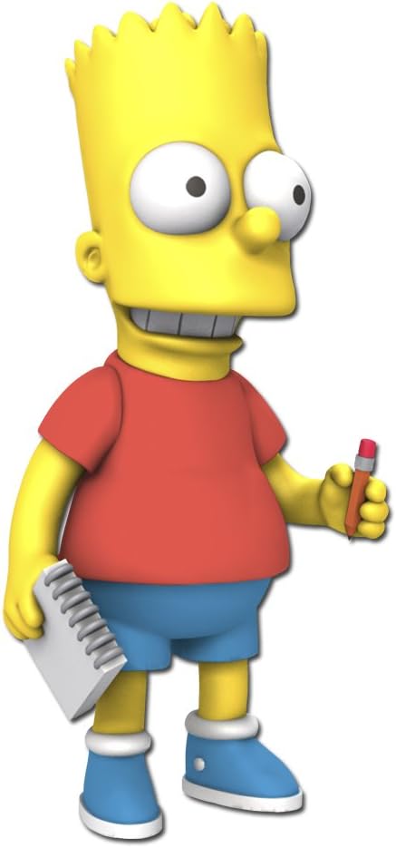 NECA Simpsons 25th Anniversary 5" Series 5 Bart Simpson Action Figure