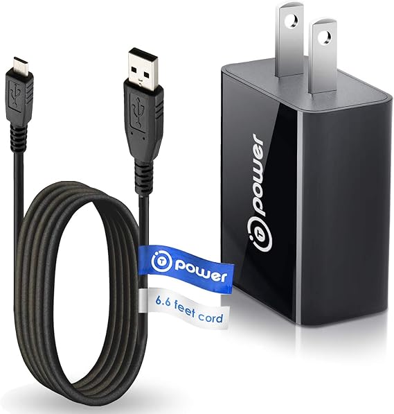 T Power Charger for Ultimate Ears Boom 2 UE Mini Boom MegaBoom ROLL 2 Logitech UE Mobile Boombox Big Blue GO Logitech X300 Wireless Bluetooth Speaker 5V 6 feet Rapid Ac Adapter Power Supply