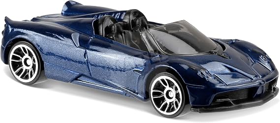 Hot Wheels 2017 HW Exotics '17 Pagani Huayra Roadster Blue 290/365 (Long Card)