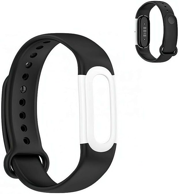 Band for Fitbit Air,Silicone Replacement Band for Google Fitbit Air,Breathable Sport Strap with Secure Buckle, Sweatproof Waterproof Wristband, Adjustable Fitness Device Bands for Men Women
