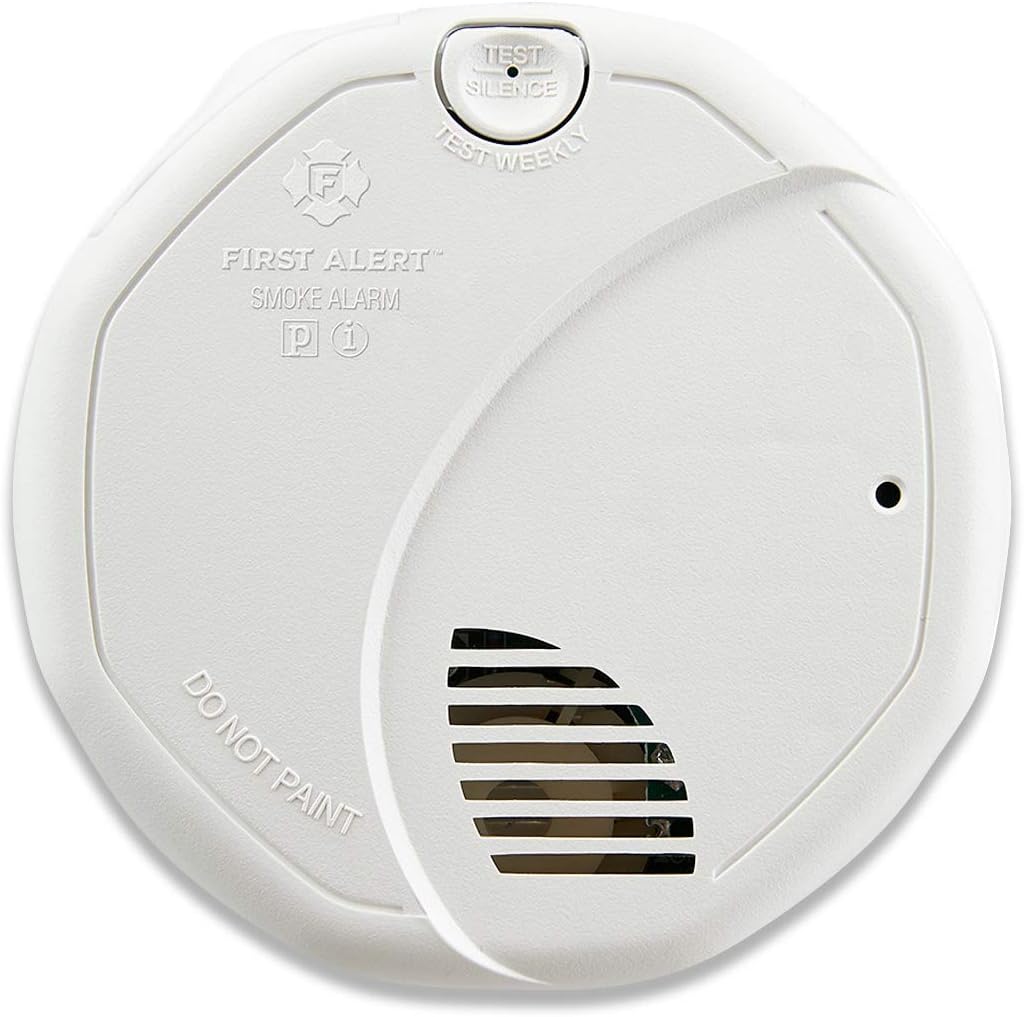 First Alert SA303CN3 Battery Powered Ionization Smoke Alarm with TestSilence Button