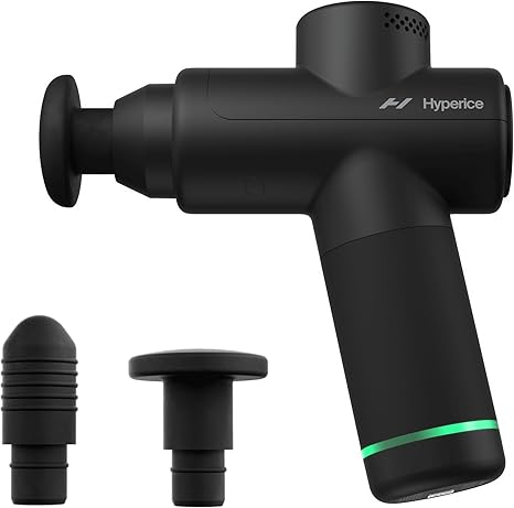 Hypervolt Go 2 – mit Quiet-Glide-Technologie – Hand-Percussion-Massagepistole (Hypervolt Go 2 Schwarz)