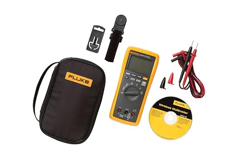 Fluke DMM, Handheld, Auto/Manual, 4 Digit