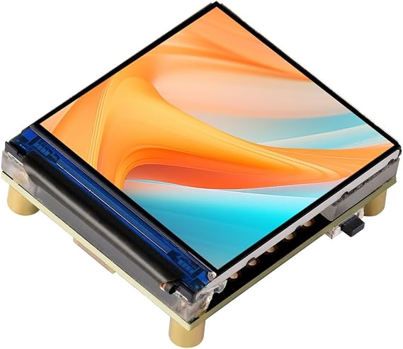 KLAYERS ESP32-C6 Development Board with 1.3inch LCD,240 240 Pixels, 262K Color,Without Header