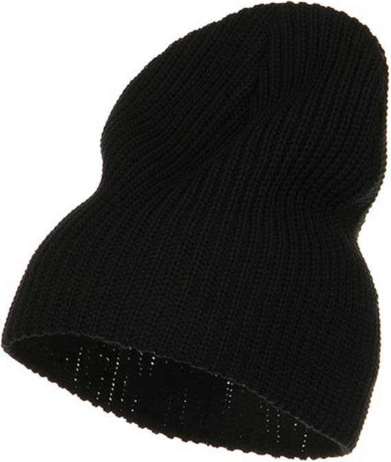 Ribbed Classic XL Size Cotton Beanie