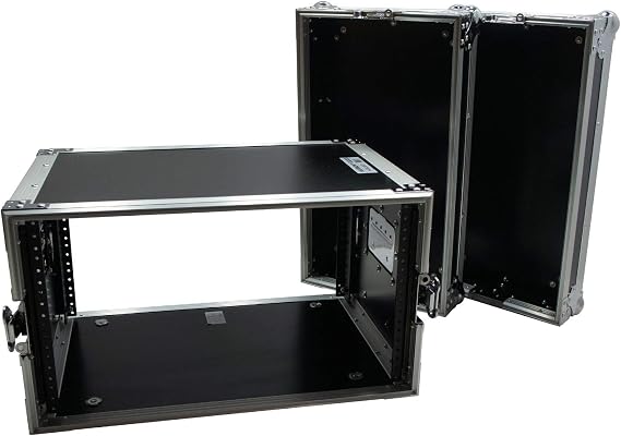 6U Rack Case 16" Depth Vertical FX Effects Road Flight Harmony Cases HC6UED
