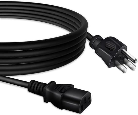 Replacement UL 6ft AC Power Cord Cable Lead Compatible with Tone King Gremlin 5W Tube Guitar Head Plug