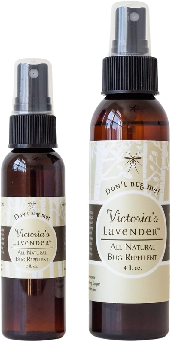 Victoria's Lavender Don't Bug Me Lavender Spray, DEET-Free - 2oz + 4oz