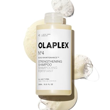 OLAPLEX N.4 Bond MaintenanceTM Strengthening Shampoo | Bond Repair | For Medium, Thick, or Coarse Hair; Daily Use for Straight, Wavy, Curly, and Coily Hair of All Porosity Levels