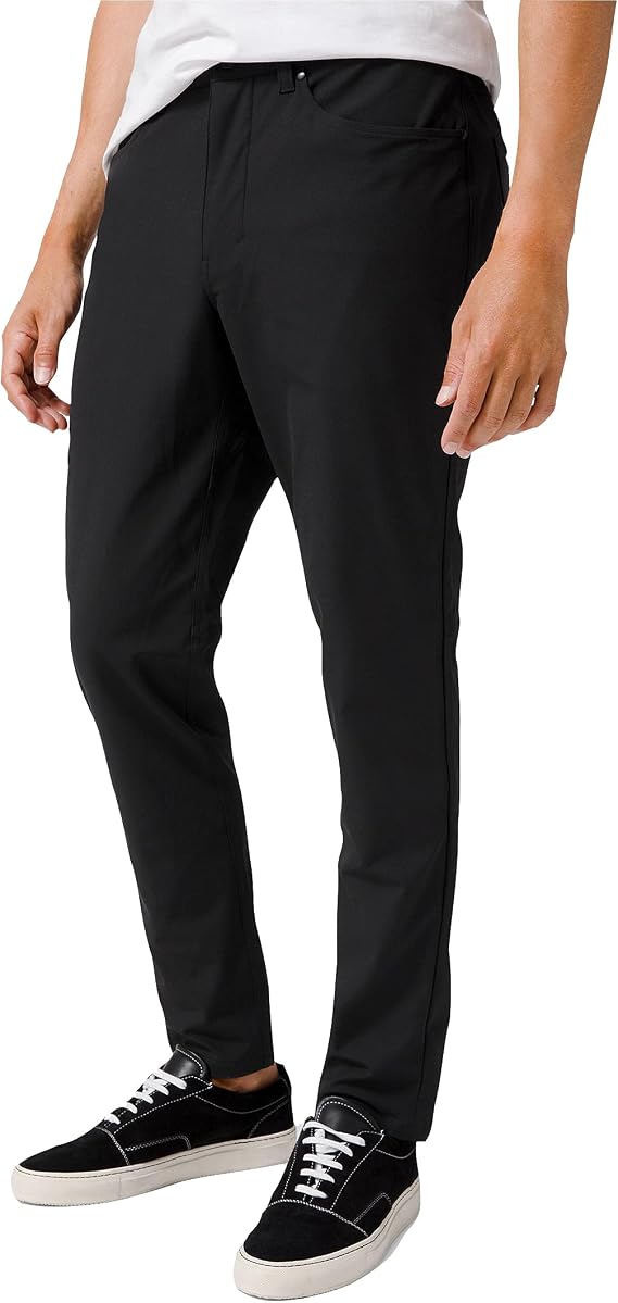 Lululemon Athletica Men's ABC Pant Slim (Black, 33)