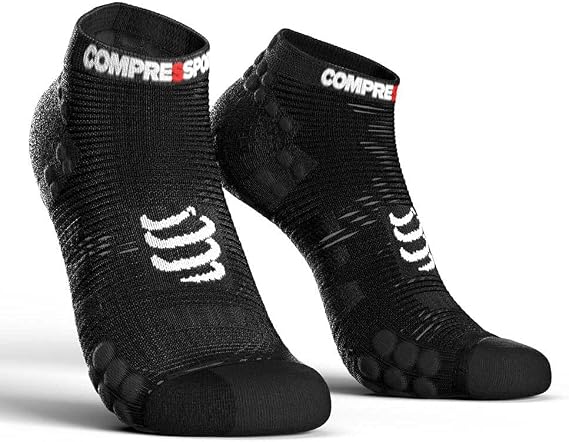 COMPRESSPORT Pro Racing Low Socks V3.0 Run - AW21 - Small - Black