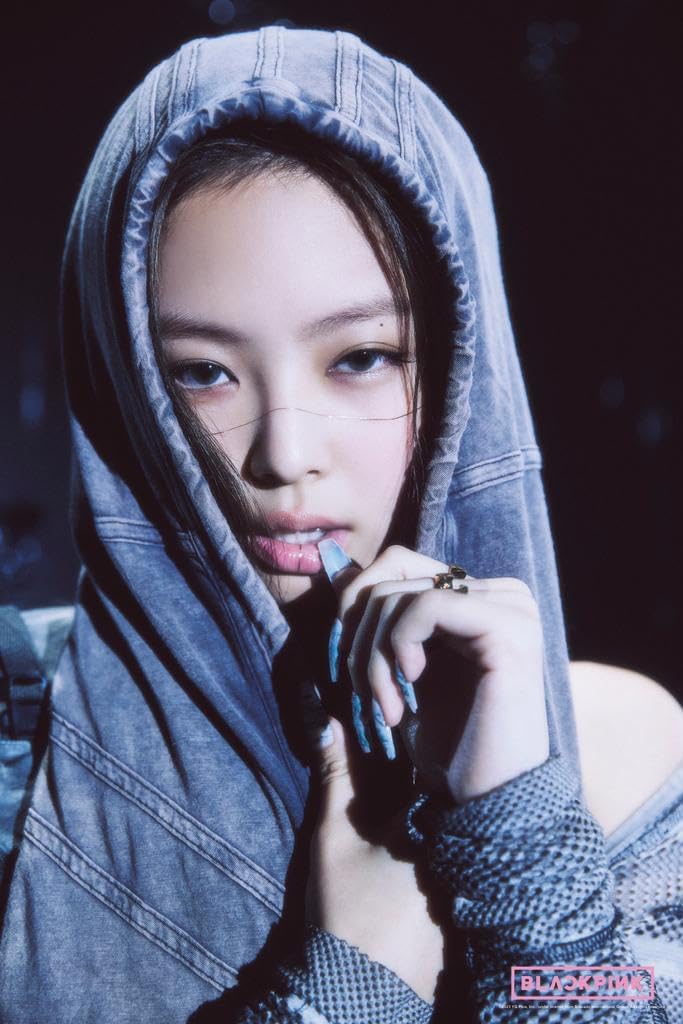Blackpink Poster Venom Jennie Hoodie Official Black Pink Merch Cool Wall Decor Art Print Poster 24x36