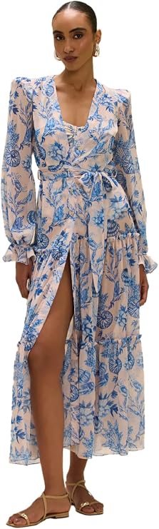 Eden Rock Seashell Long Robe