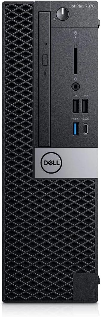 Dell OptiPlex 7070 Desktop Computer - Intel Core i5-9500 - 8GB RAM - 256GB SSD - Small Form Factor