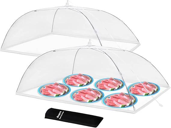 Anpro Food Covers for Outside- 2 Extra Large (40"x25")