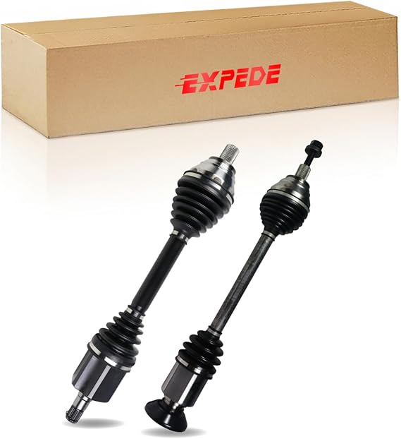 CV Axle Shaft Assembly Set Front Compatible with Audi Q3 Quattro 2015-2018, VW Tiguan 2009-2017, VW Tiguan Limited 2017-2018 Front Driver Passenger Side CV Axles Joint