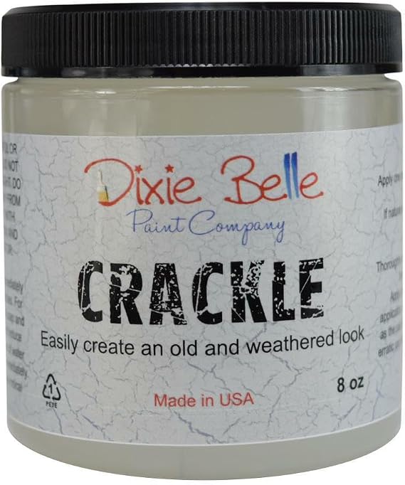 Dixie Belle Paint Company - Crackle (8oz) - Clear/Cracking Texture Paint