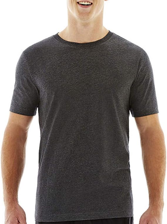 Xersion Xtreme Cotton Tee (Dark Gray, Medium)