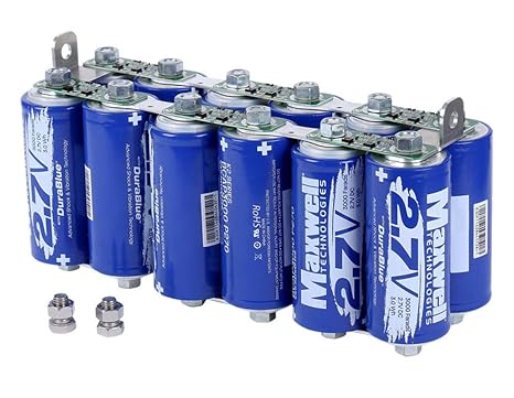 Maxwell 16V 1000F Super Capacitor Battery: Super High Farad, Hybrid Car Battery