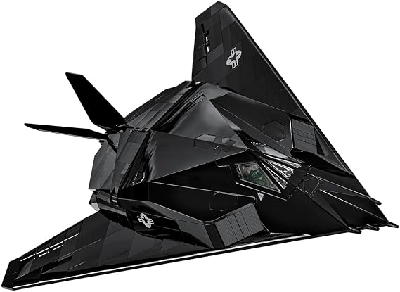 COBI Armed Forces F-117 Nighthawk Aircraft Building Set, 795 Pieces