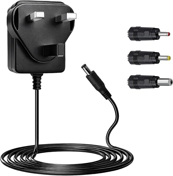 DC 5V 1A Power Supply Adapter, 5W Replacement Charger with 5.5 x 2.1mm Plug