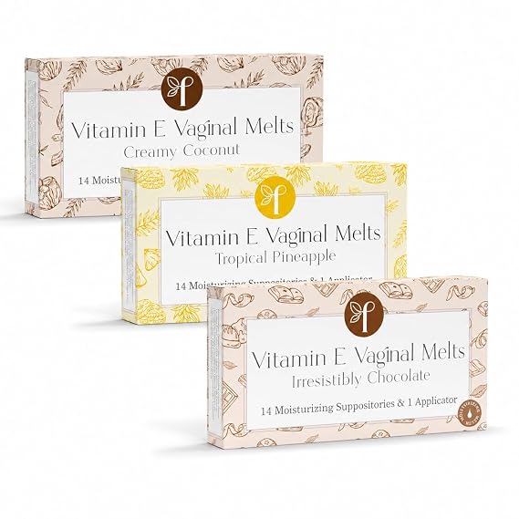 Femallay Organic Vitamin E Melts - Island Escape 3-Pack