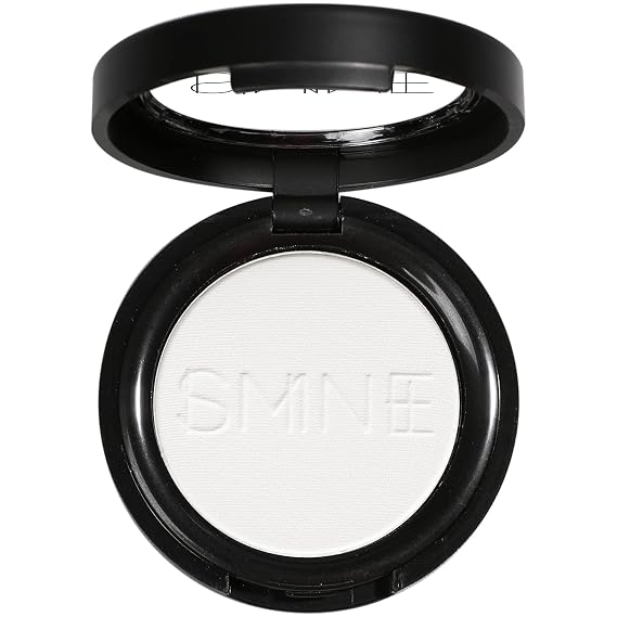 IS'MINE Single White Matte Eyeshadow Powder Palette | High Pigment, Longwear, Intense Color