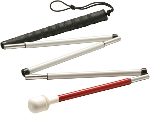 Ambutech 5-Sec Folding Graph Cane-Marsh Roller-58in