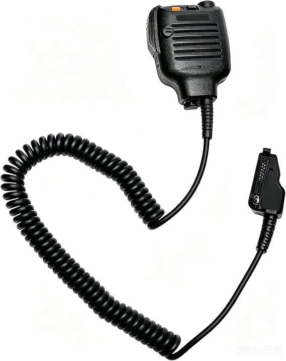 KMC-25 Speaker Microphone Handheld mic Compatible with NX-200 NX-210 NX-300 NX-3200 TK-2180 TK-3180 NX-3300 NX-410 NX-411 NX-5200 NX-5300 NX-5400 TK-2180 TK-3180 TK-5210 TK-5220 TK-5410