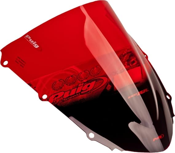 Puig Racing Windscreens for 2004-2007 Honda CBR1000RR - Color : Red