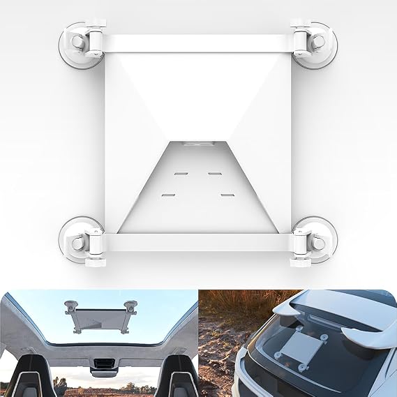 XTAR Starlink Mini Sunroof Suction Cup Mount, Roof Mount, Starlink Mini Mounting Kit for Sunroof/Front Window/Rear Window/Roof