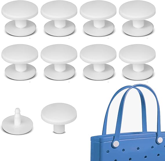 8 Pcs Replacement Buttons Compatible with Bogg Bag - Fix Your Bag Easily Perfect Accessory for Bogg Bag Handles - Say Goodbye to Struggling with A Broken Bag