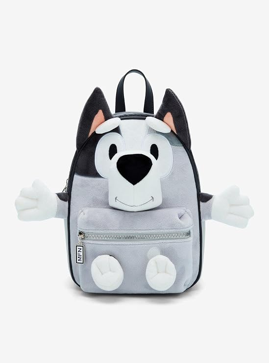 Hot Topic Her Universe Bluey Muffin Plush Figural Mini Backpack MULTI NONE