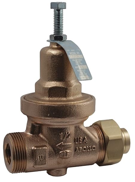 Water Pressure Reducing Valve,1-1/4 in.