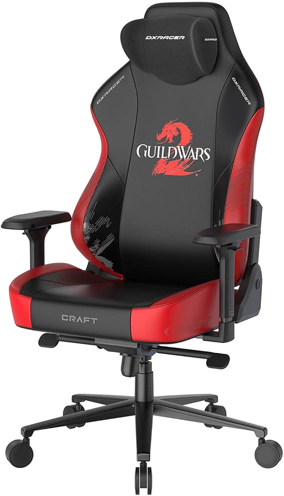 DXRacer Craft L Ergonomic Gaming Chair, Guild Wars 2
