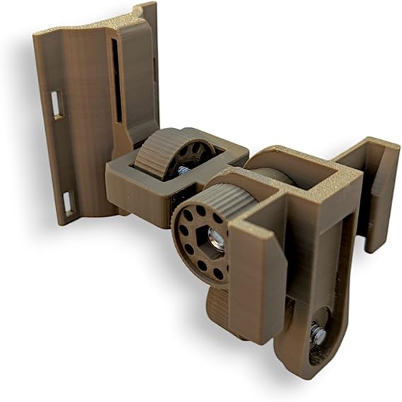The ADK Edge Trail Camera Mount Compatible with Tactacam Reveal 2.0/3.0 / X/Ultra Custom Designed, Tool-Less, Adjustable, Durable, 360 Leveling & 180 Tilt, Trail Camera Mounting Bracket